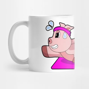 Pig Yoga Gymnastics Mug